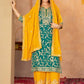 Designer Heavy Faux Georgette Fancy Top with Matching Palazzo Suit Set for Women - Jaipuri Vastra