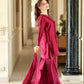 Party Wear Designer Top in Heavy French Crepe with Embroidery and Matching Sharara