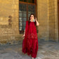 Black Ready to Wear Pure Natural Crepe Silk Suit with Embroidery and Sequence Work