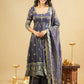 Premium Embroidered Anarkali Suit Set with Semi-Stitched Cosmo Lehenga and Dupatta - Jaipuri Vastra