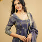 Premium Embroidered Anarkali Suit Set with Semi-Stitched Cosmo Lehenga and Dupatta - Jaipuri Vastra