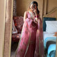 Stylish Embroidered Tabby Organza Kurta Set with Sequence Detailing