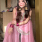 Stylish Embroidered Tabby Organza Kurta Set with Sequence Detailing