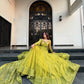 Kediya Style Shrug Set in Butterfly Net with Thread and Sequin Embroidery and Micro Cotton Blouse
