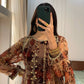 Elegant Faux Georgette Top Plazzo and Dupatta Set Featuring Heavy Embroidery Work