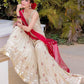 Exclusive Three-Piece Sarara Suit in Chinon Fabric with Gotapatti Lace and Sequence Embroidery