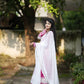 Premium Readymade Anarkali Suit Set Three Pieces with Faux Blooming Fabric and Heavy Sequins Thread Embroidery