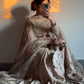 Chinon Fabric Designer Suit with Heavy Sequence Embroidery and Matching Lehenga