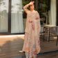 Chinon Fabric Designer Suit with Heavy Sequence Embroidery and Matching Lehenga