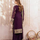 Trending Georgette Kurta, Palazzo and Dupatta Set with Sequin Embroidery and Samosa Lace