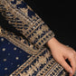 Fully Stitched Faux Georgette Suit Set with Embroidered Kurta Pant and Dupatta