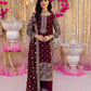 New Designer Set: Heavy Faux Georgette Top Plazzo Dupatta with Embroidery and Beads - Jaipuri Vastra