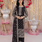 New Designer Set: Heavy Faux Georgette Top Plazzo Dupatta with Embroidery and Beads - Jaipuri Vastra