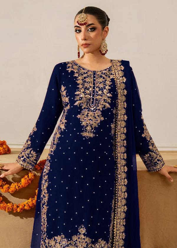 Fully Stitched Maroon Faux Georgette Kurta Plazo Dupatta Set with Intricate Coding and Rivet Moti Embellishments