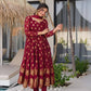 Complementary Pant Fabric and Styling Details for a Complete Party Wear Ensemble