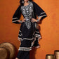 Elegant Thread Embroidered Top and Plazzo Set with Real Mirror and Latkan Accents