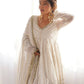 Handcrafted Top with Real Mirror Work, Full Flair Palazzo & Coordinated Dupatta