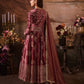 Classic Japan Satin Anarkali with Micro Cotton Lining and Flowing Net Dupatta