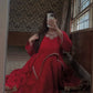 Heavily Embroidered Top with Hot Fix Work, Matching Pant Palazzo, and Stylish Fancy Dupatta