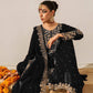 Fully Stitched Maroon Faux Georgette Kurta Plazo Dupatta Set with Intricate Coding and Rivet Moti Embellishments