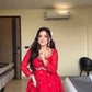 Effortless Charm Faux Georgette Anarkali 3 Piece Set with Soft Micro Cotton Lining