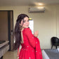 Effortless Charm Faux Georgette Anarkali 3 Piece Set with Soft Micro Cotton Lining