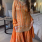 Faux Georgette Top with Cotton Lining in a Graceful 3-Piece Set, Perfect for Celebrations and Festive Days
