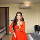 Effortless Charm Faux Georgette Anarkali 3 Piece Set with Soft Micro Cotton Lining