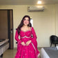 Effortless Charm Faux Georgette Anarkali 3 Piece Set with Soft Micro Cotton Lining