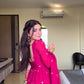 Effortless Charm Faux Georgette Anarkali 3 Piece Set with Soft Micro Cotton Lining