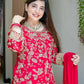 Premium Faux Georgette Top Plazzo Suit with Heavy Sequence and Beads Work