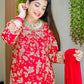 Premium Faux Georgette Top Plazzo Suit with Heavy Sequence and Beads Work