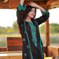 3-Piece Roman Silk Plazzo Set with Embroidery & Mirror Work Dupatta