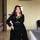 Effortless Charm Faux Georgette Anarkali 3 Piece Set with Soft Micro Cotton Lining