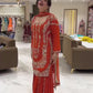Fully Stitched Designer Sharara Suit in Georgette with Sequin Embellishment