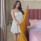 Faux Georgette Anarkali Suit Set with Smooth Cotton Lining and a Flowing Dupatta for All-Day Comfort and Style
