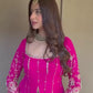 Stylish Faux Georgette Top and Lehenga Set with Micro Cotton Lining