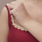 Graceful Party Wear Gown in Faux Georgette with Sequin Embroidery and Lace Border Dupatta