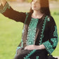 3-Piece Roman Silk Plazzo Set with Embroidery & Mirror Work Dupatta