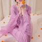 Luxury Embroidered Georgette Suit Set with Coordinated Dupatta and Palazzo