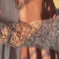 Chinon Fabric Designer Suit with Heavy Sequence Embroidery and Matching Lehenga