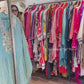 Premium Embroidered Fendy Suit with Real Mirror Work and Palazzo Set