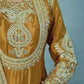Designer Chinnon Silk Embroidered Suit Set with Pant & Dupatta | Party Wear Collection