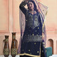 Premium Velvet Embroidered Sharara Suit with Butterfly Net Dupatta | Party & Wedding Wear