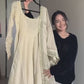 Chinon Gown Set with Thread & Sequin Work, Lace Border & Dori Latkan
