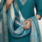 Premium Roman Silk Kurti Pent Dupatta Set